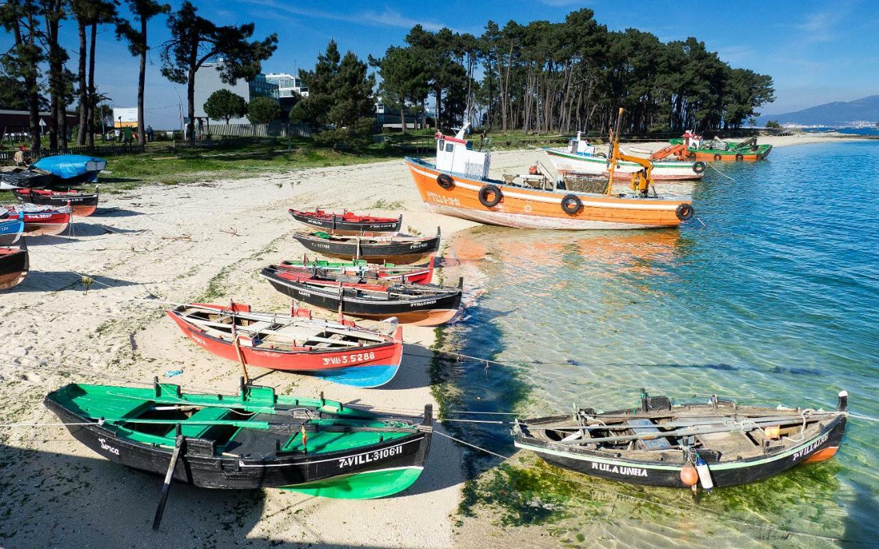 Ferienwohnung Apartamento En La Isla A Illa de Arousa Exterior foto